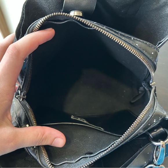 Hand-painted night sky bag - Picture 6 of 7